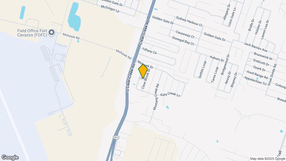 6505 Clear Brook Dr Map and Location Details