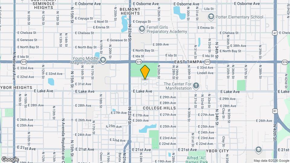 2408 E 31st Ave Mapa y Detalles de la Ubicación
