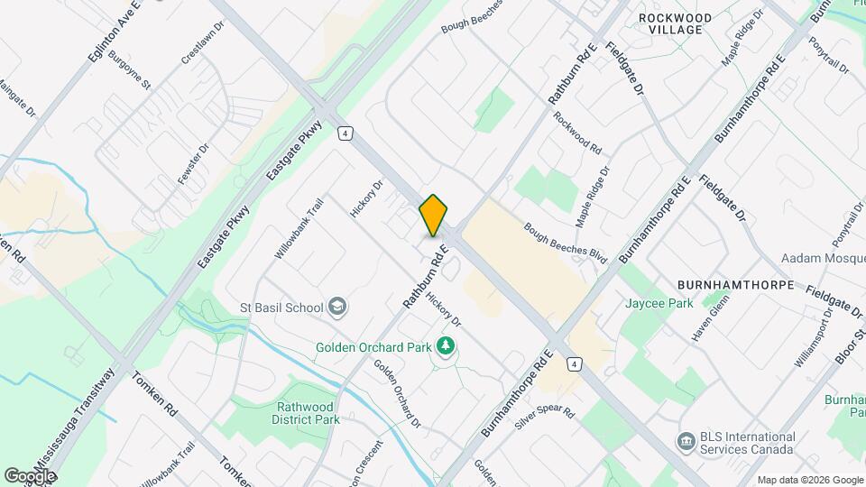 1359 Rathburn Rd E Map and Location Details