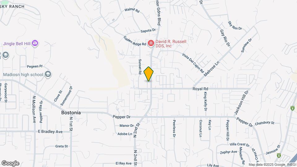 8120 Winter Gdns Blvd Map and Location Details