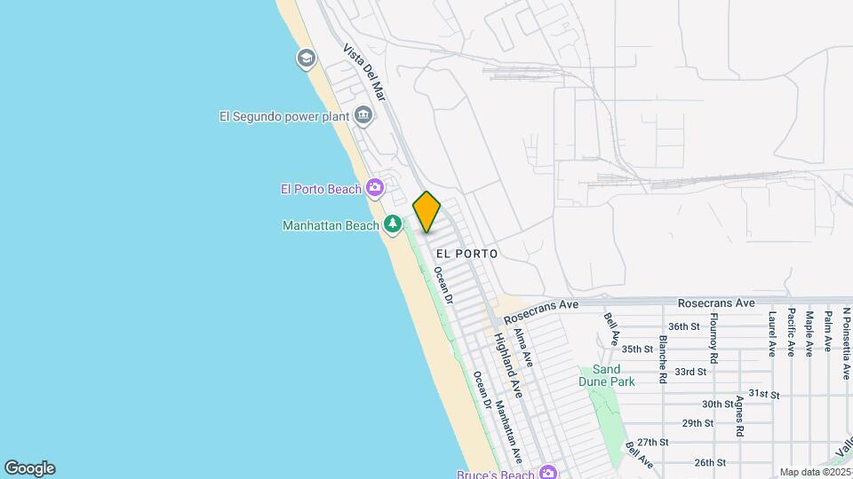 4302 Ocean Dr, Unit A Map and Location Details