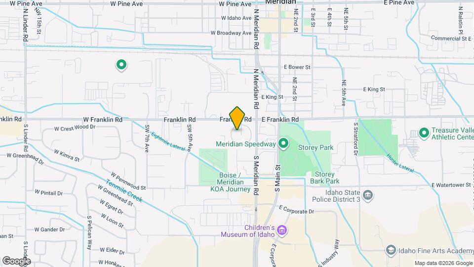 103 SW 1st St Map and Location Details