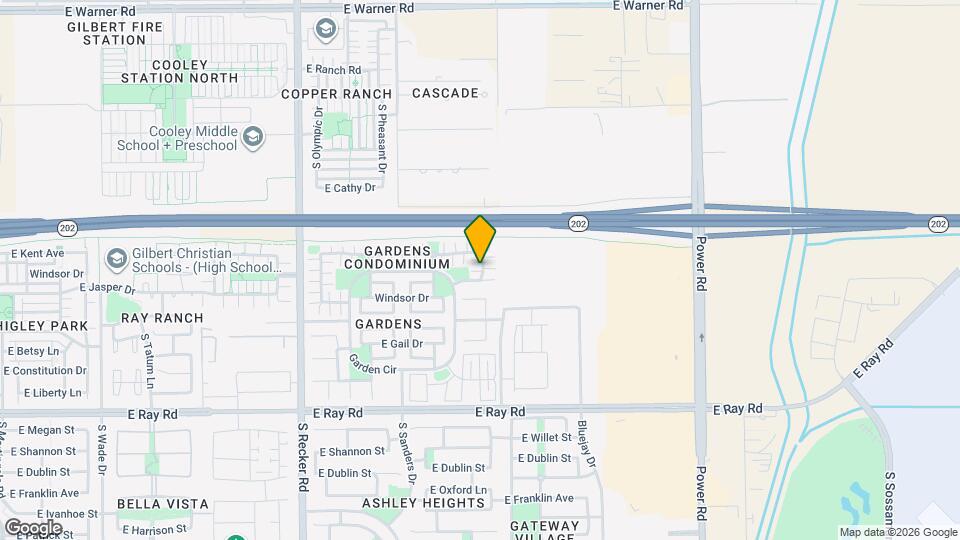 1314 S Owl Dr Map and Location Details