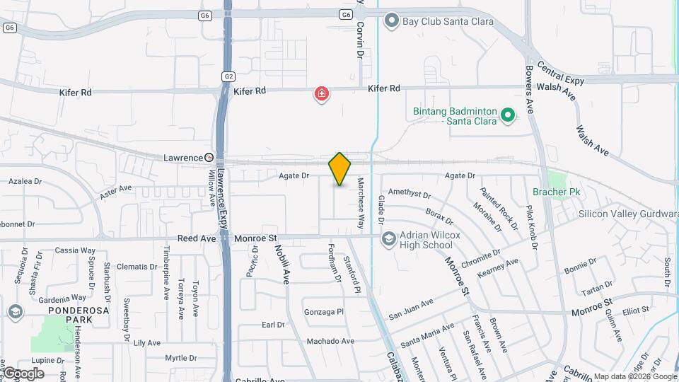 2609 Castello Way Map and Location Details