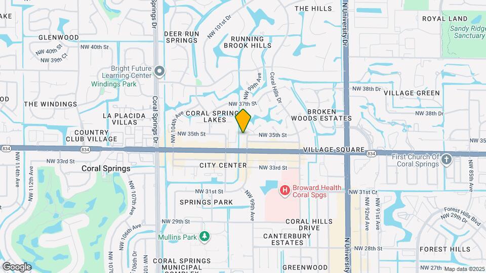 3464 NW 99th Way Map and Location Details