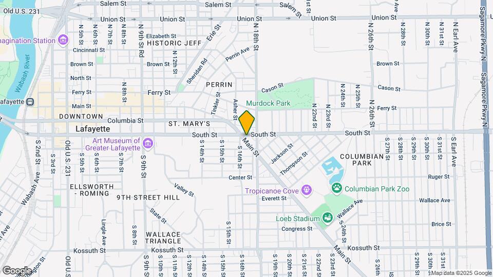 1626 Main St Mapa y Detalles de la Ubicación
