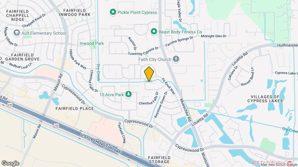 14807 Liberty Stone Ln Map and Location Details