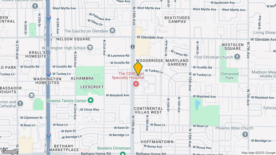 6565 N 19th Ave-Unit -APT 17 Map and Location Details