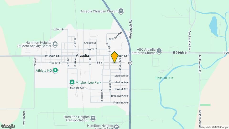 509 S E St Map and Location Details