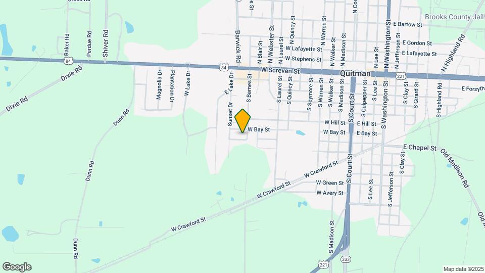 1103 W Railroad St Map and Location Details