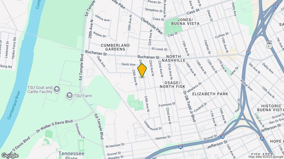 1717 24th Ave N Map and Location Details