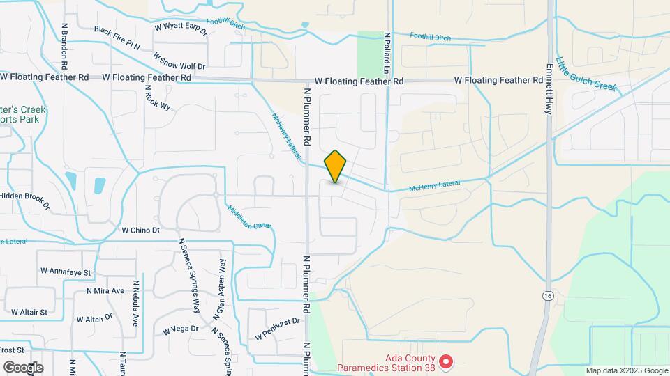 9463 W Dove Creek St Map and Location Details