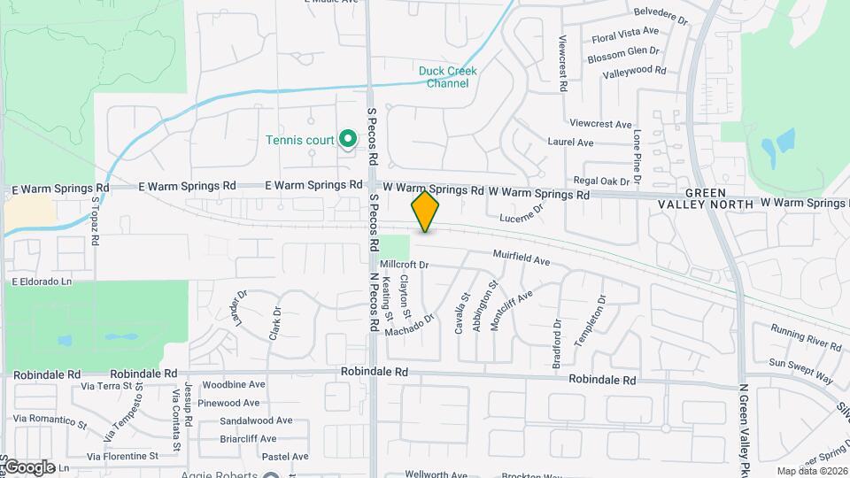 2494 Muirfield Ave Map and Location Details