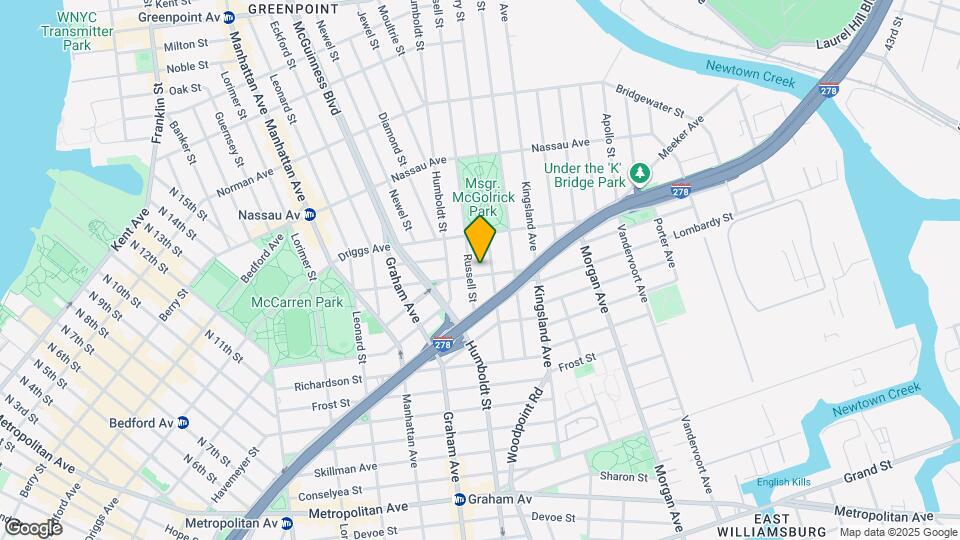 34 Russell St Mapa y Detalles de la Ubicación