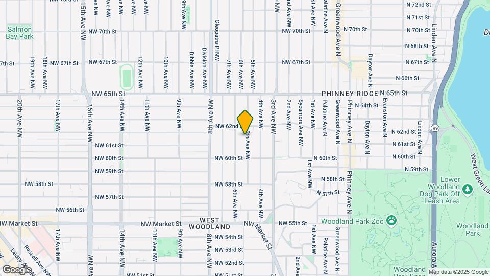 6041 5th Ave NW Map and Location Details