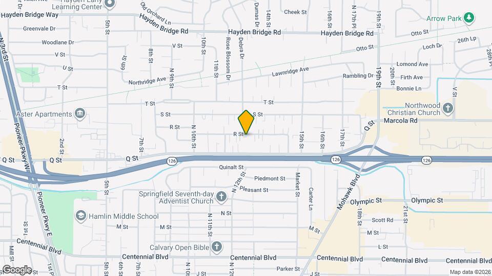 1253 R St Map and Location Details