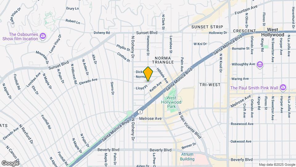 9000 Elevado Ave Map and Location Details