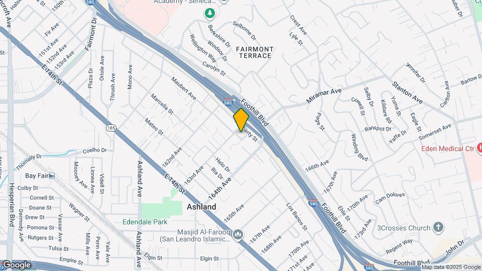 16318 Maubert Ave Map and Location Details