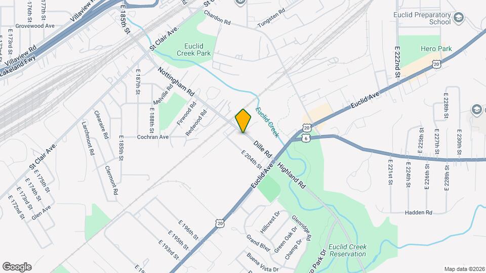 1482 Dille Rd Map and Location Details