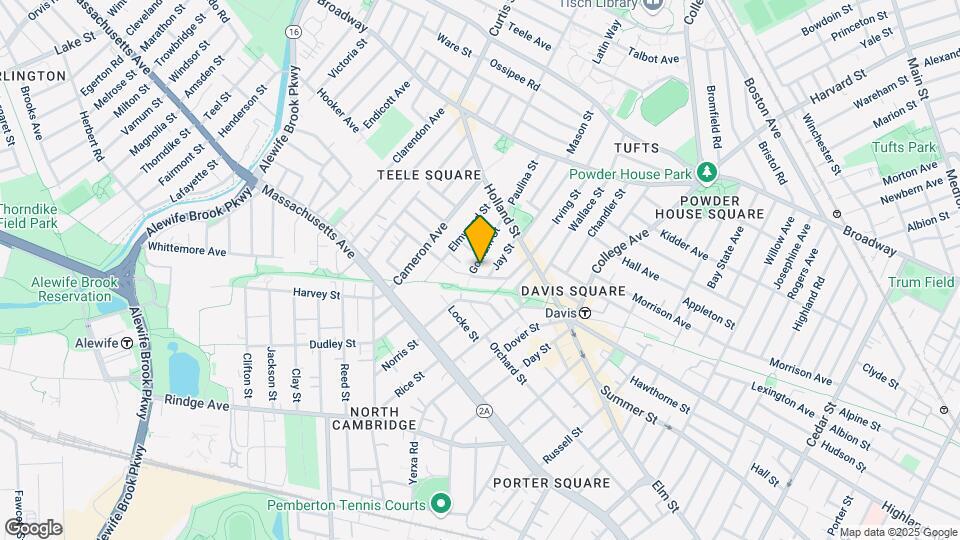58 Gorham St, Unit 2 Map and Location Details