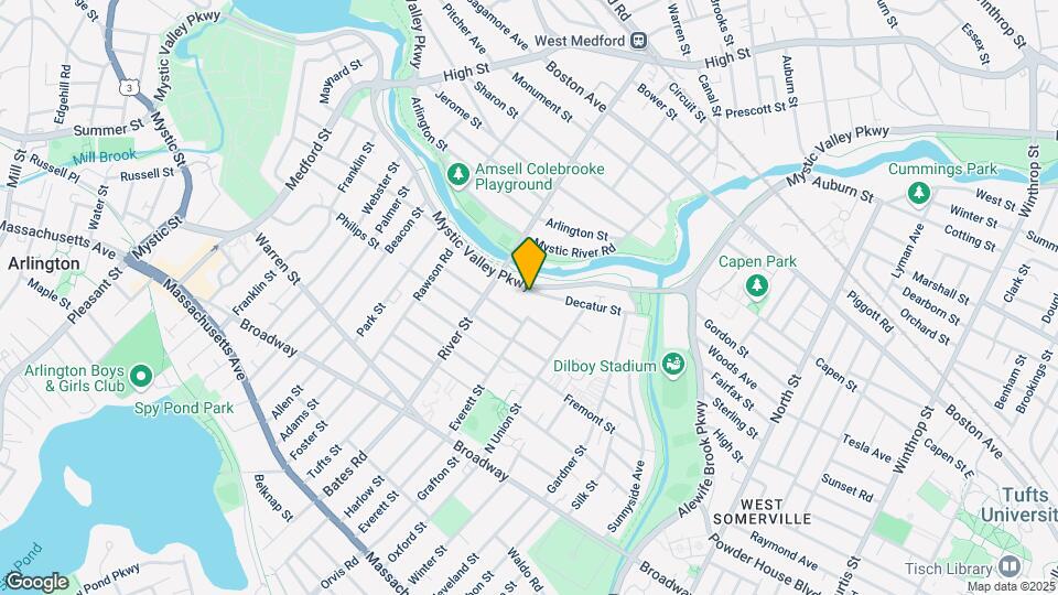 120 Decatur St, Unit #1 Map and Location Details