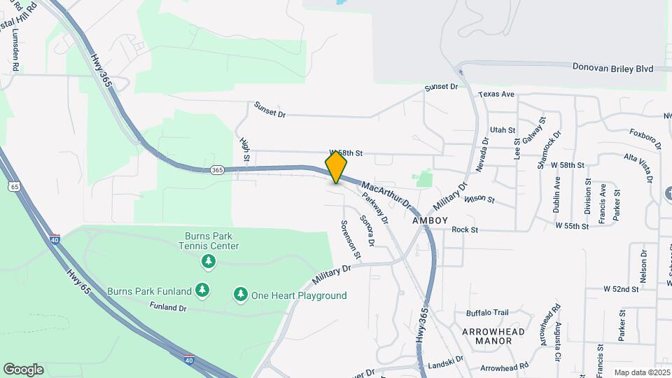 5704 Sorenson St Map and Location Details