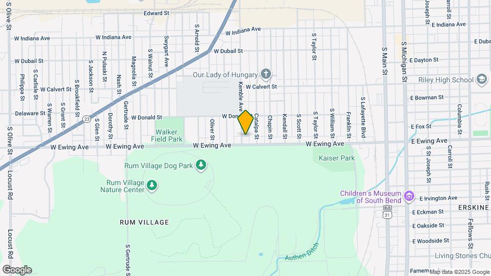2214 Kemble Ave Map and Location Details