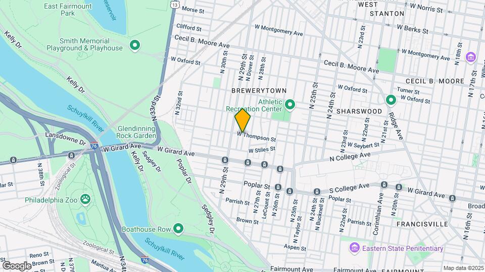 1270 N Newkirk St Map and Location Details