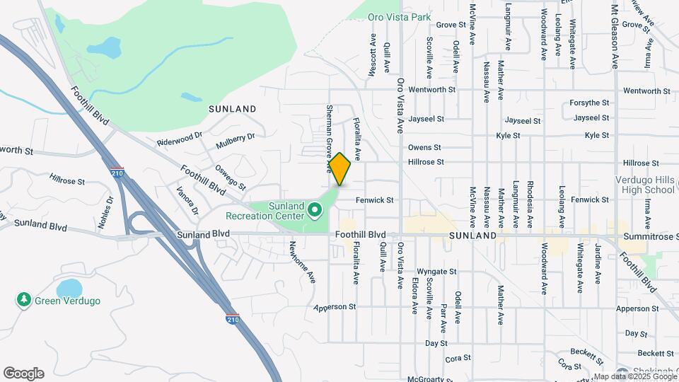 10560 Fenwick St Map and Location Details