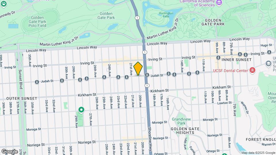 1401 20th Ave Map and Location Details