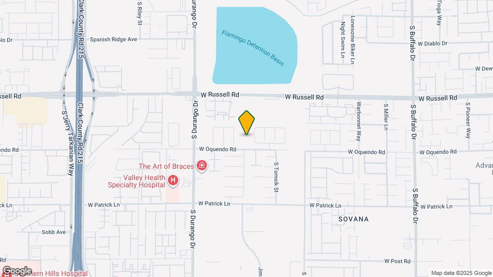 5860 Fly Fisher St Map and Location Details