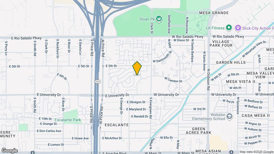 558 S Allred Dr Map and Location Details