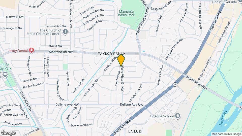 5708 Tioga Rd NW Mapa y Detalles de la Ubicación