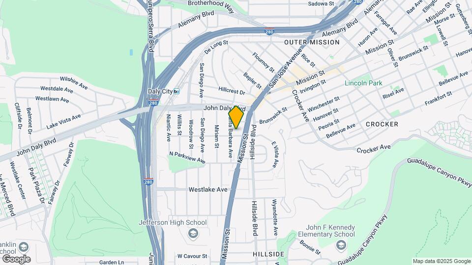 40 Vista Grande Ave Mapa y Detalles de la Ubicación
