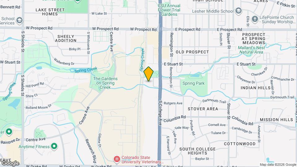 The Mark Fort Collins Map and Location Details