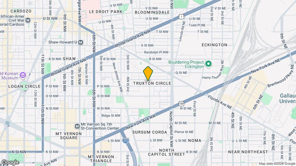 1510 1st St NW Map and Location Details