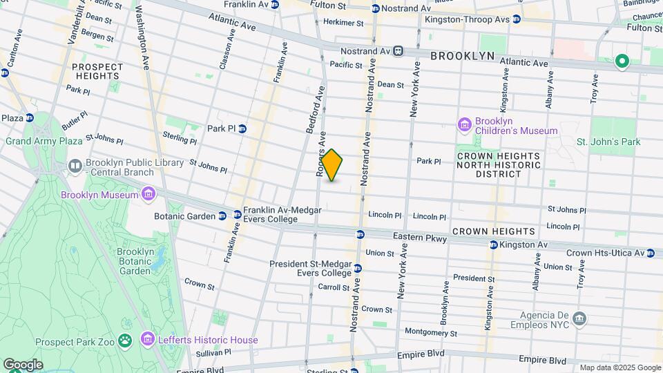 775 St Johns Pl Mapa y Detalles de la Ubicación