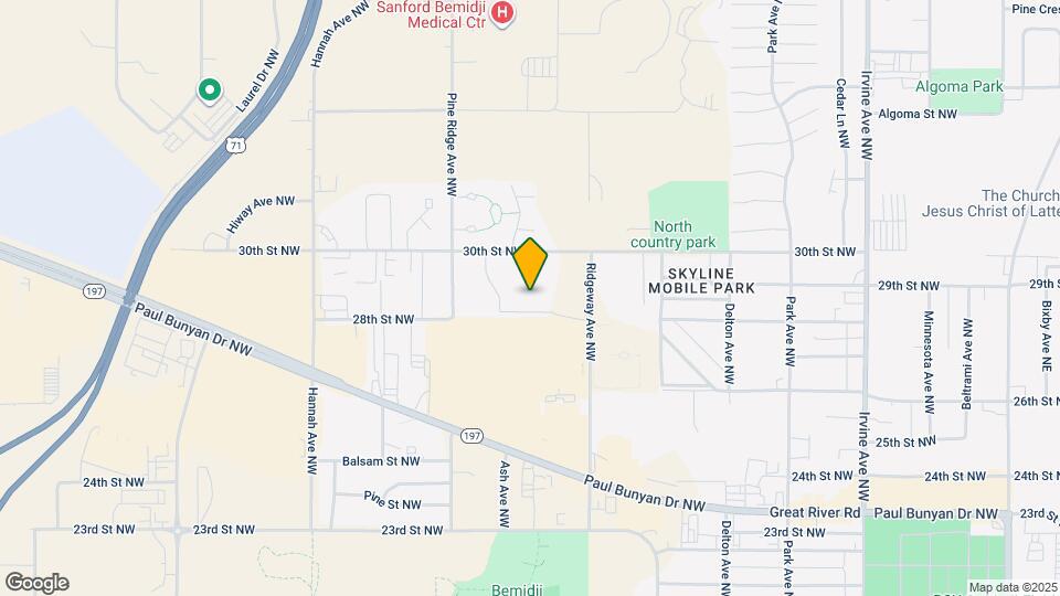 1228 30th St NW, Unit 204 Map and Location Details