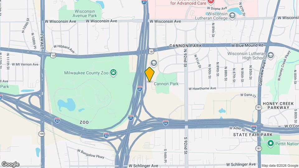 Parkside Pool Apartments Map and Location Details