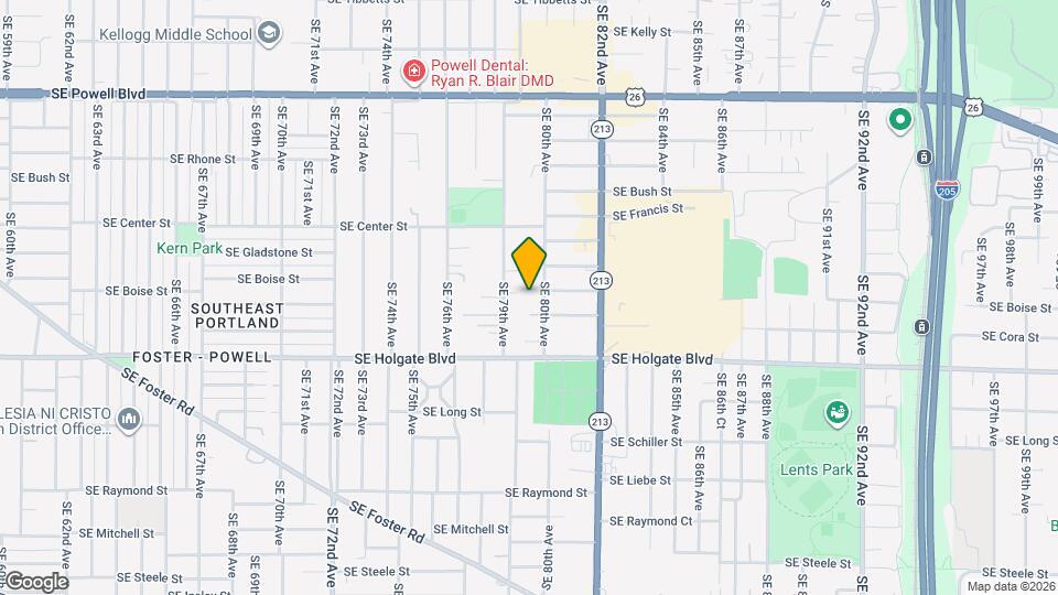 4209 SE 80th Ave Map and Location Details