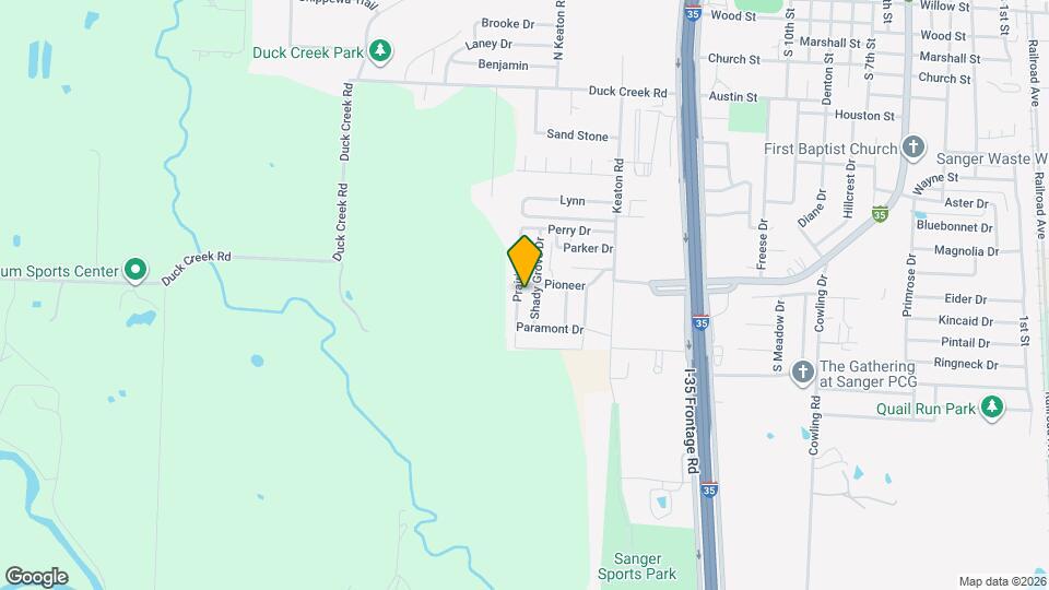 135 Prairie Dr Mapa y Detalles de la Ubicación