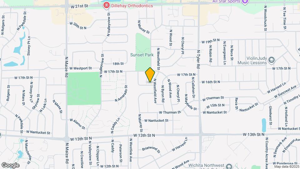 9356 W 16th St N Map and Location Details