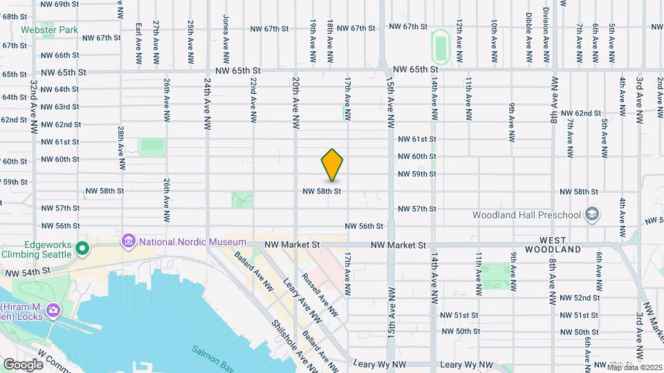 1722 NW 58th St Map and Location Details