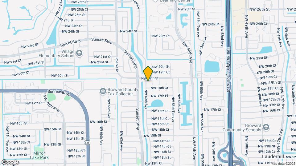 1870 NW 60th Ave Map and Location Details