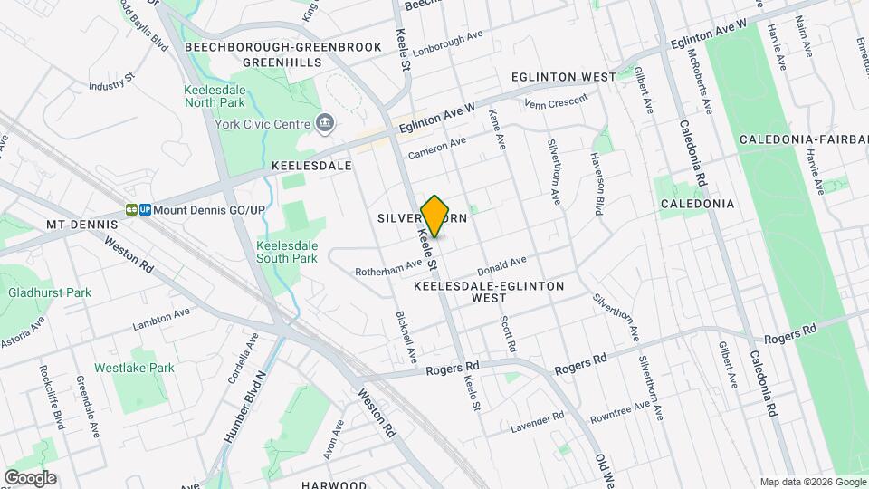 1753-1753 Keele St Map and Location Details