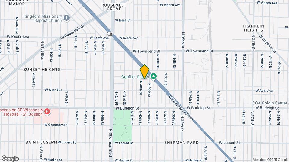 3240 N 40th St Map and Location Details
