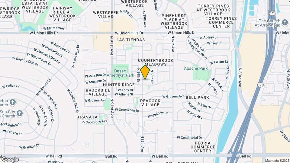 8871 W Morningside Dr Map and Location Details