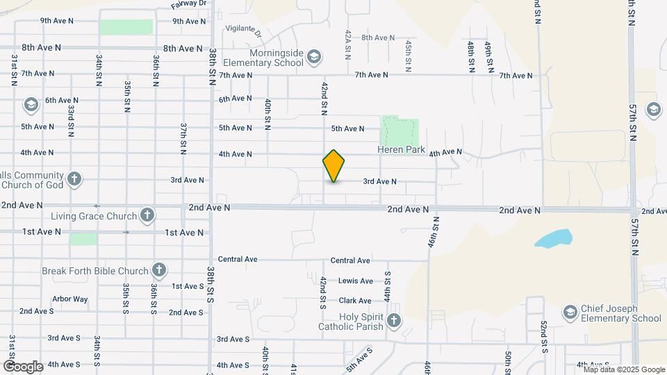 4204 3rd Ave N Map and Location Details