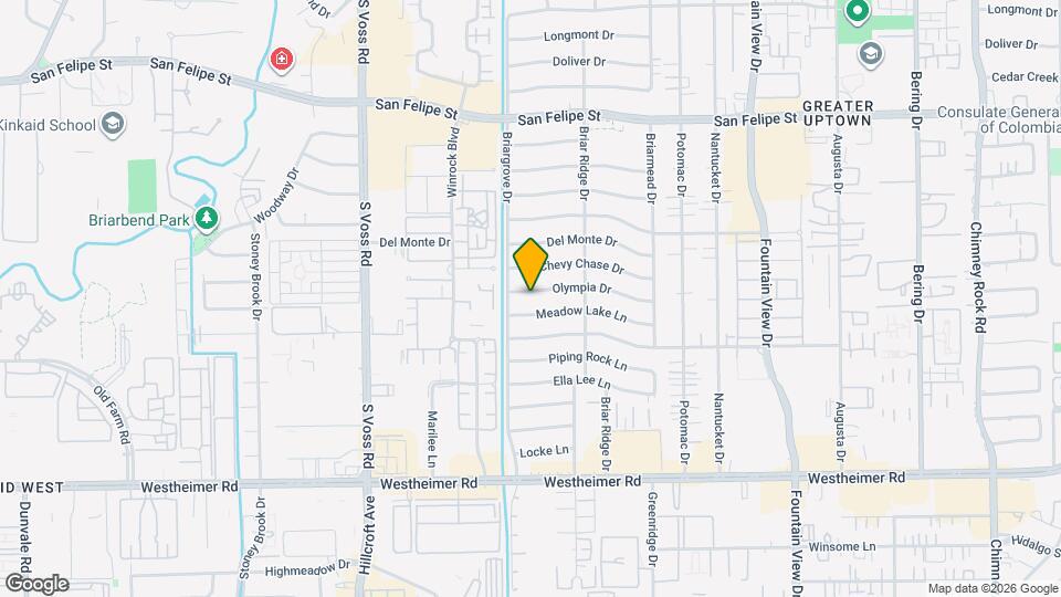 6249 Olympia Dr Map and Location Details