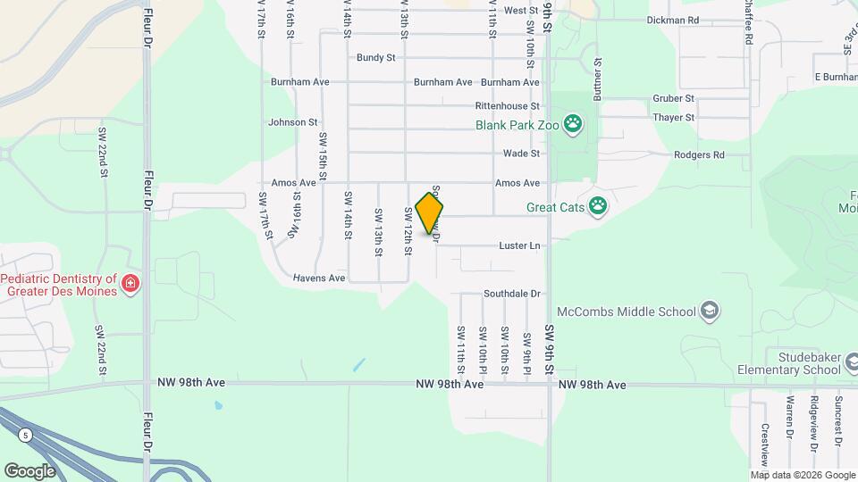7390 Southview Dr Map and Location Details